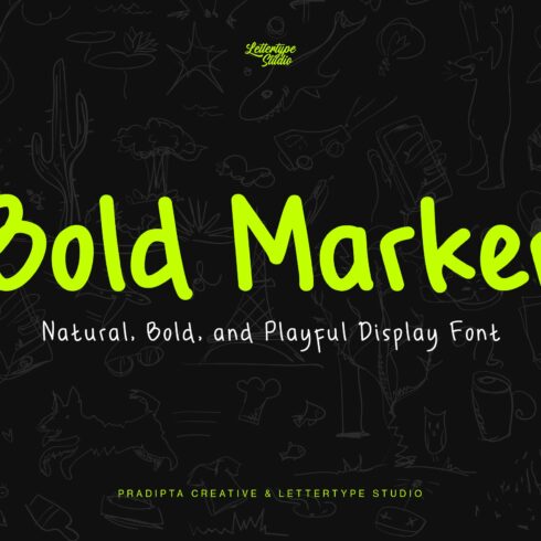Bold Marker | Natural & Bold Display cover image.