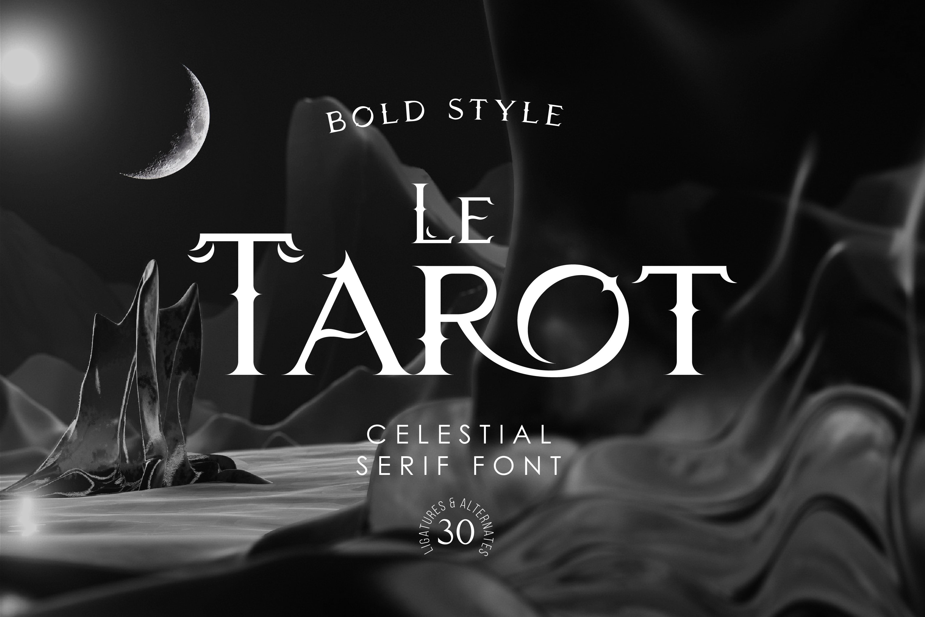 Le Tarot Bold - Celestial Serif Font cover image.
