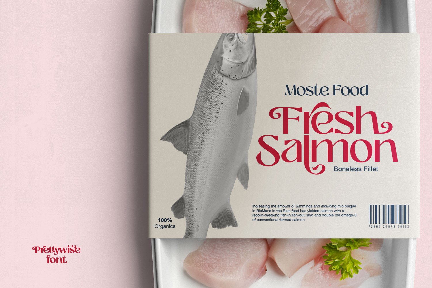boneless salmon fillet packaging 565