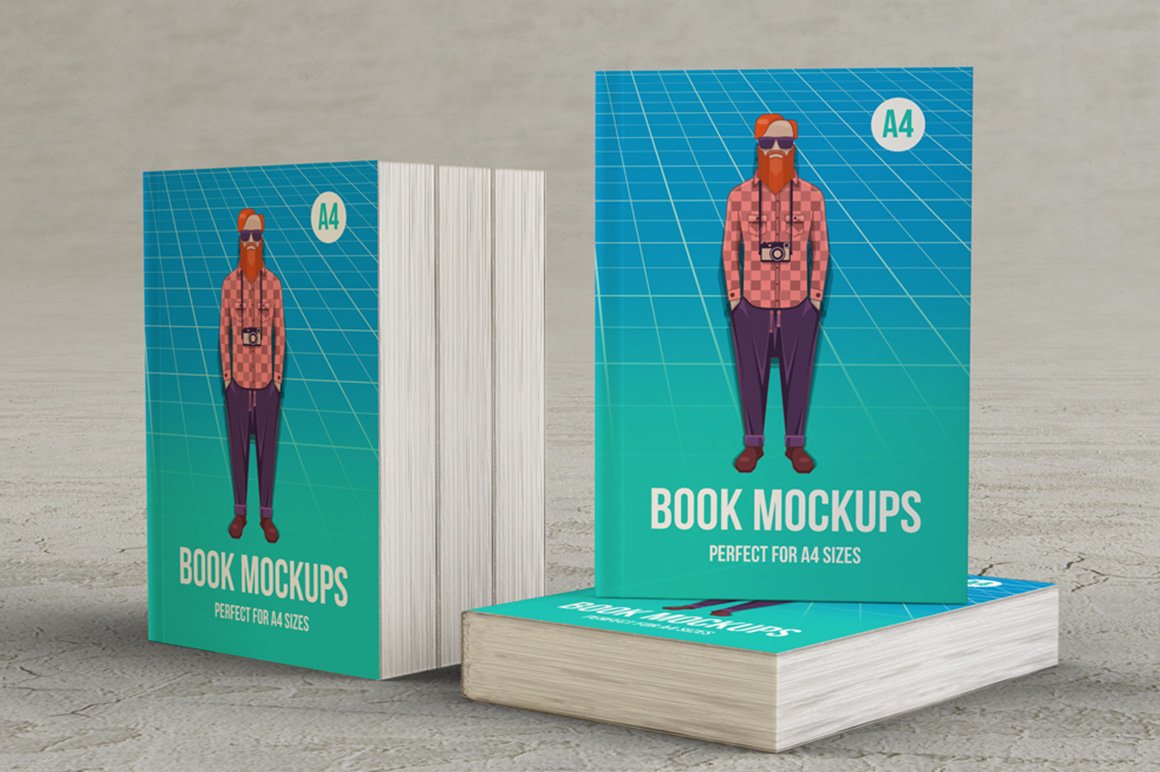 Book Mockups preview image.