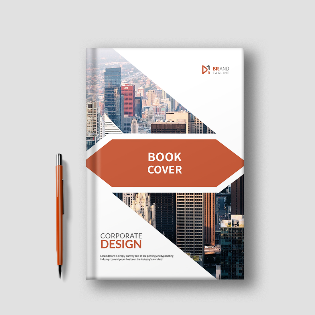 Business Book Cover Design Template cover image.