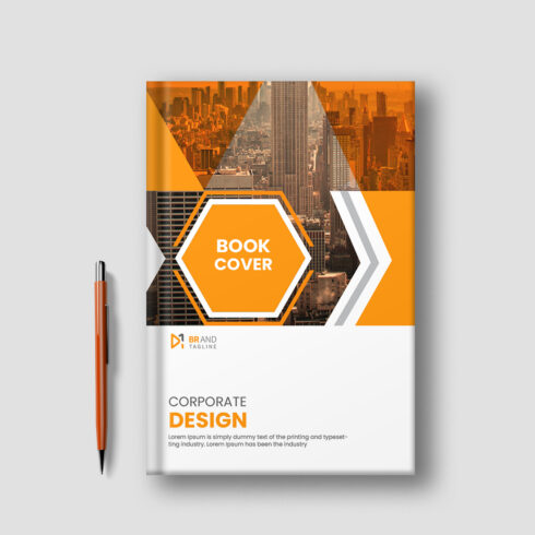 Cover brochure layout annual report template cover image.