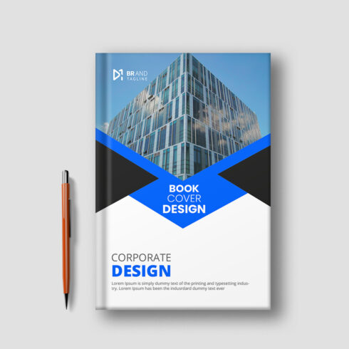 Business Book Cover Design Template cover image.