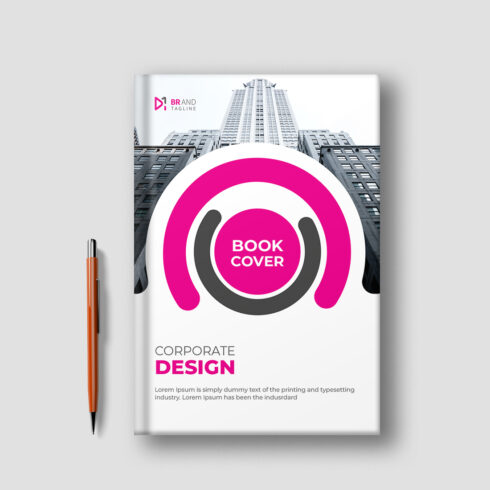Corporate Business Book Cover Design Template cover image.
