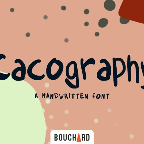 Cacography - Handwritten Font cover image.