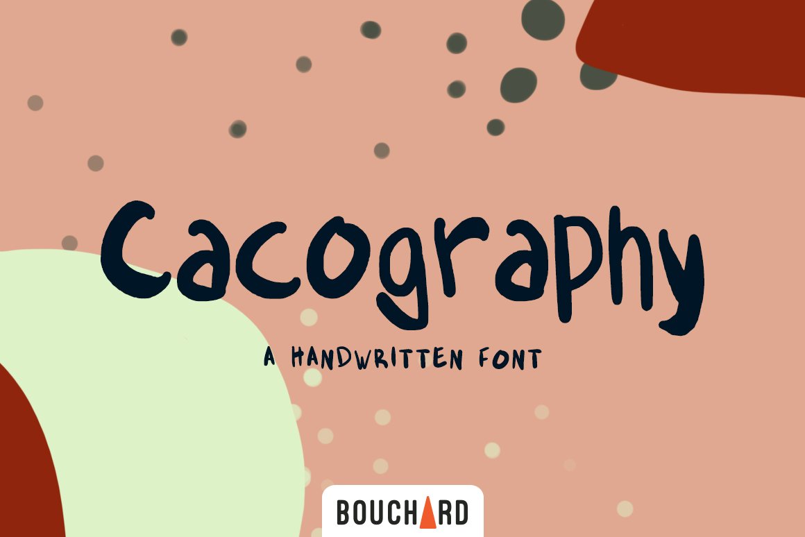 Cacography - Handwritten Font cover image.