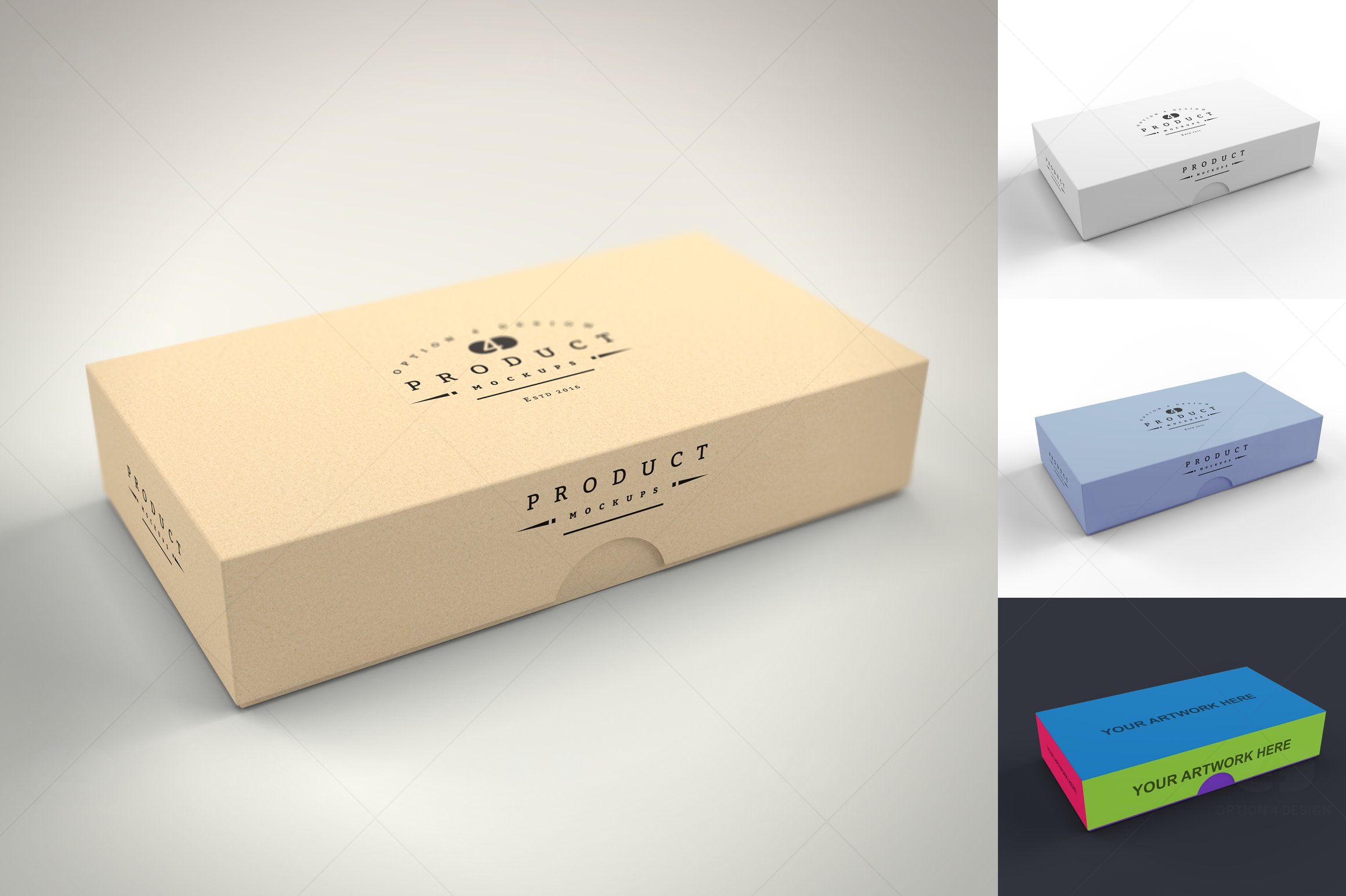 Product Box Mockup #01 preview image.