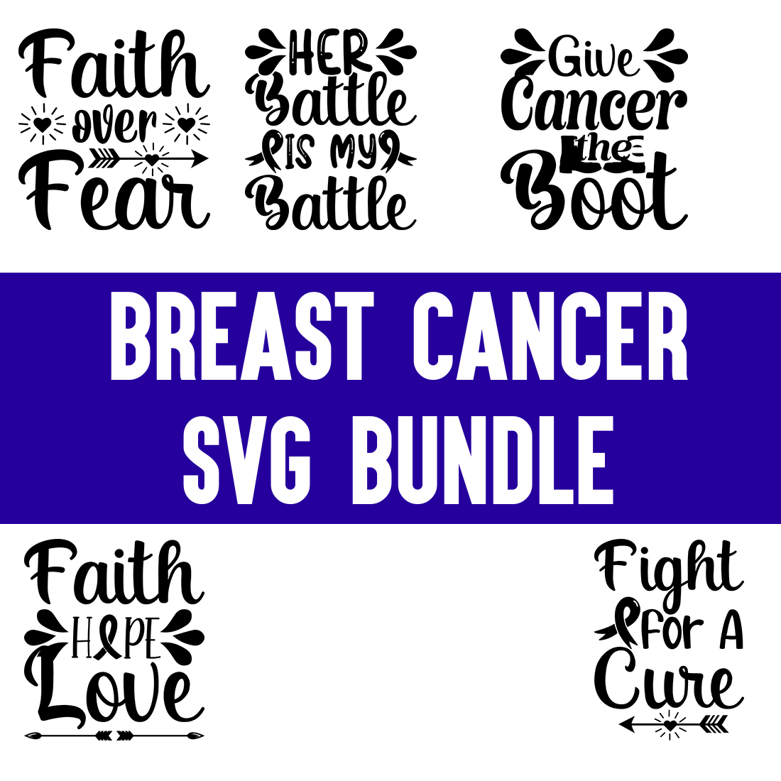 breast cancer svg bundle 848