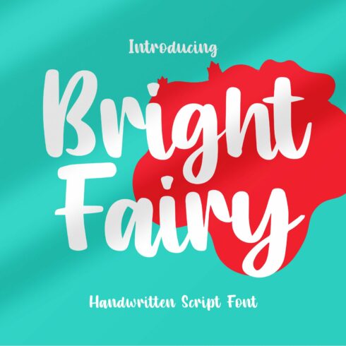 Bright Fairy - Handwritten Font cover image.