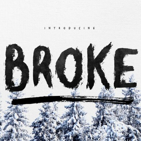 Broke Typeface cover image.