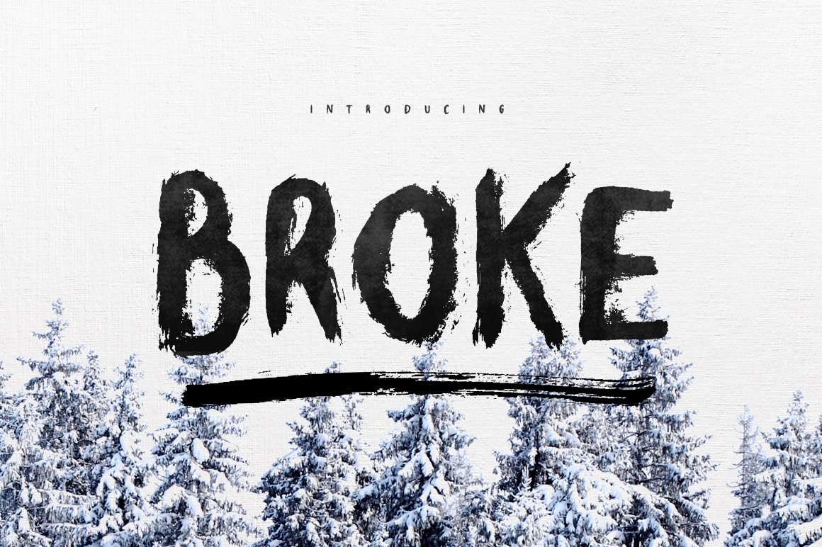 Broke Typeface cover image.