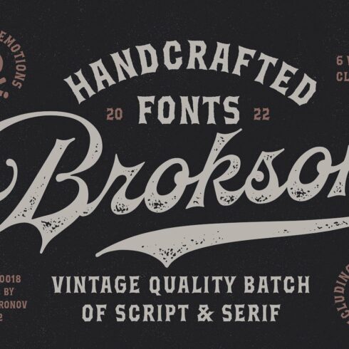 Brokson Script & Serif + Extras cover image.