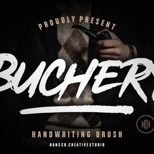 Buchery - Brush Font cover image.