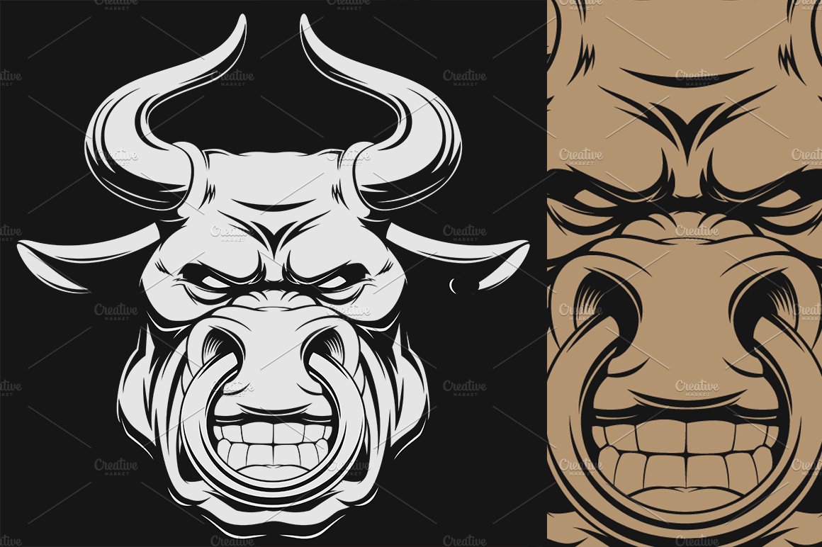 Ferocious bull cover image.
