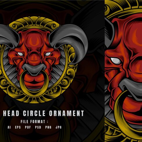Bull Circle Ornament cover image.
