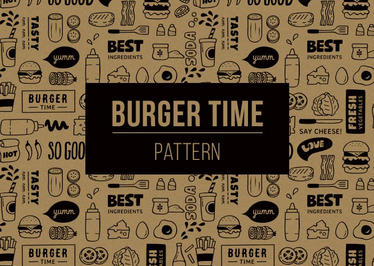 Burger Pattern cover image.