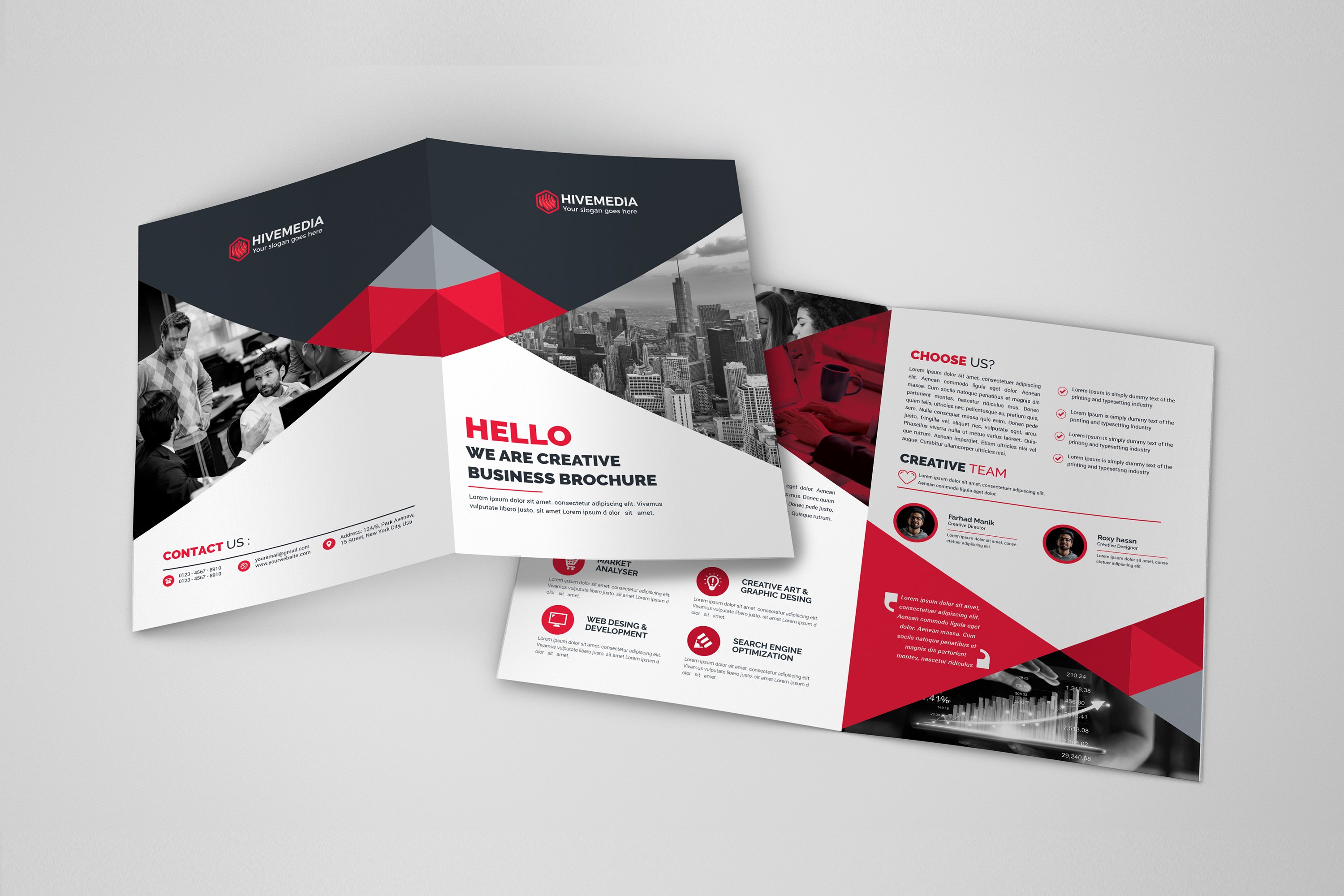 business brochure template6 207