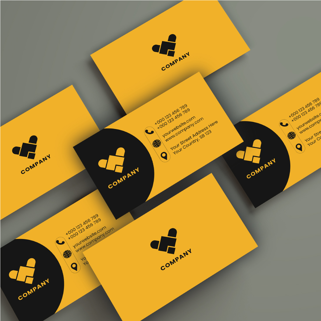 business card template 2 294