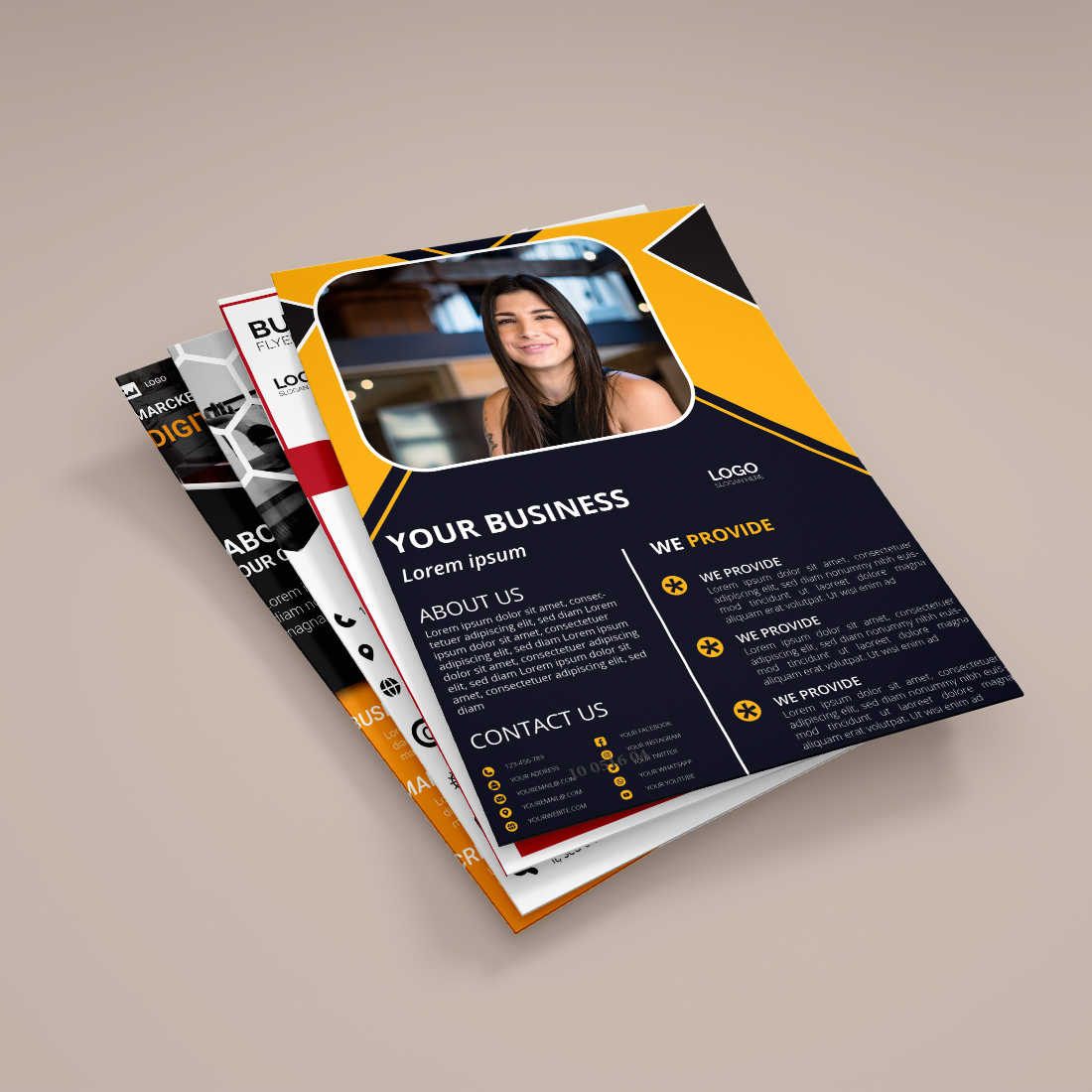 business flyers 355