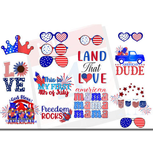 4th of July Bundle cover image.