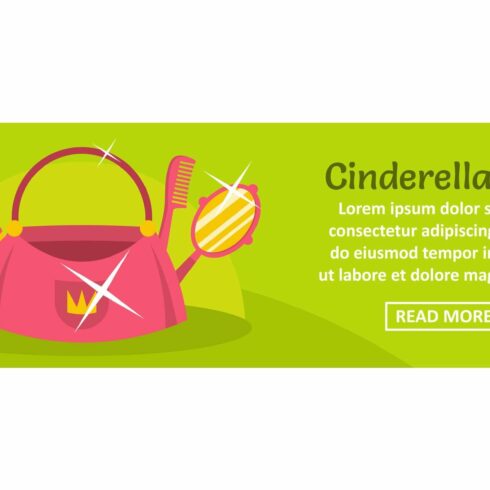 Cinderella bag banner horizontal cover image.