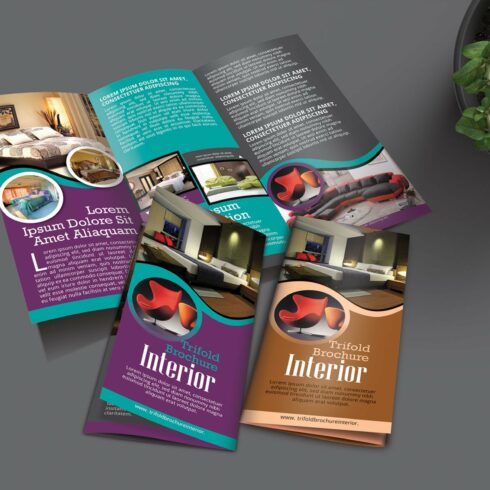 Interior  - Trifold Brochure cover image.