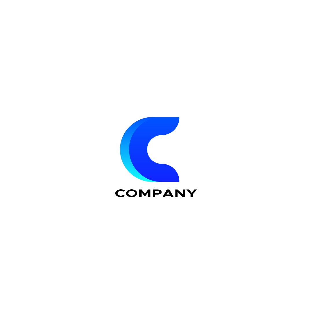 Letter C Logo Gradient Color C Letter C Logo preview image.