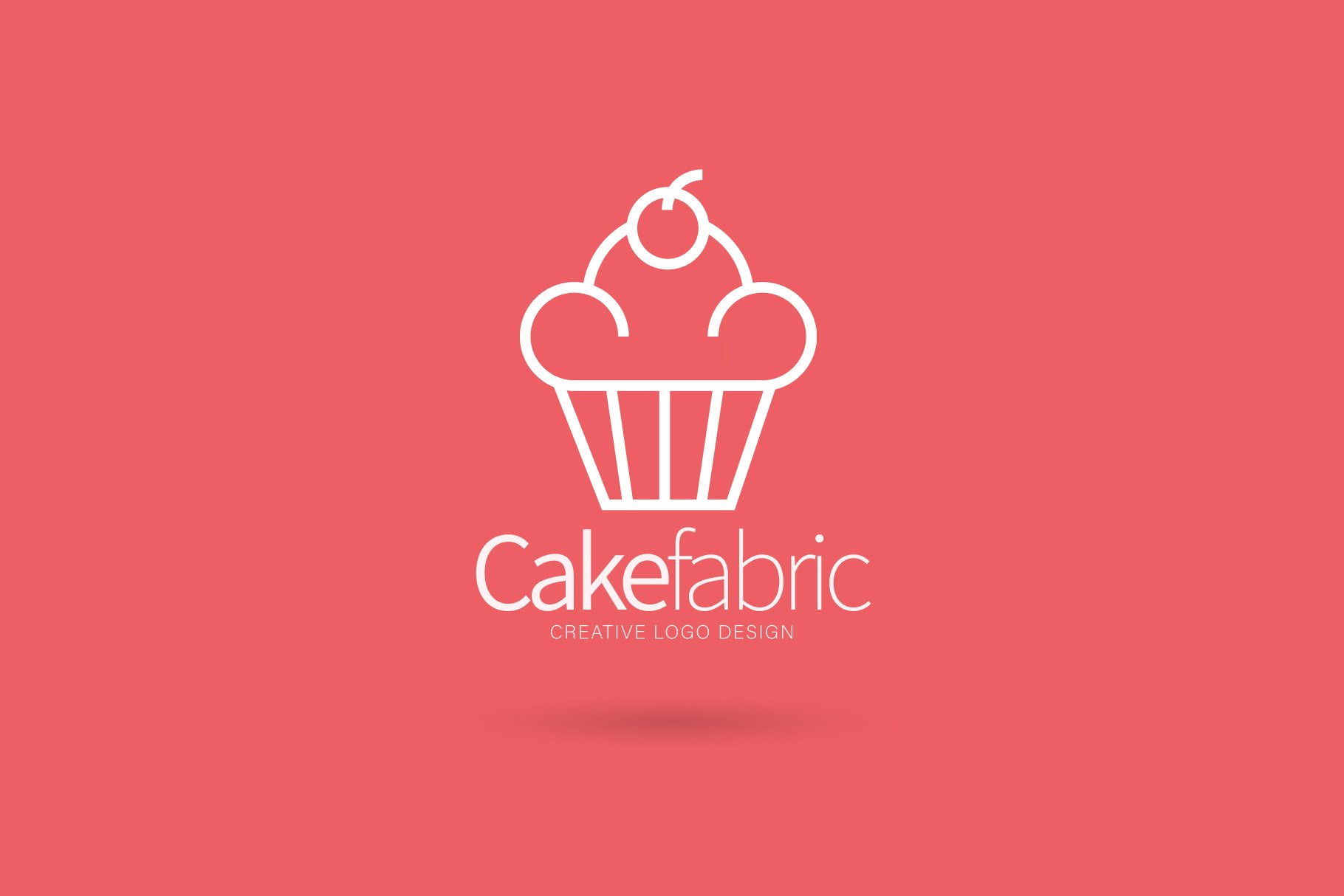 Cake logo, Bakery logo preview image.