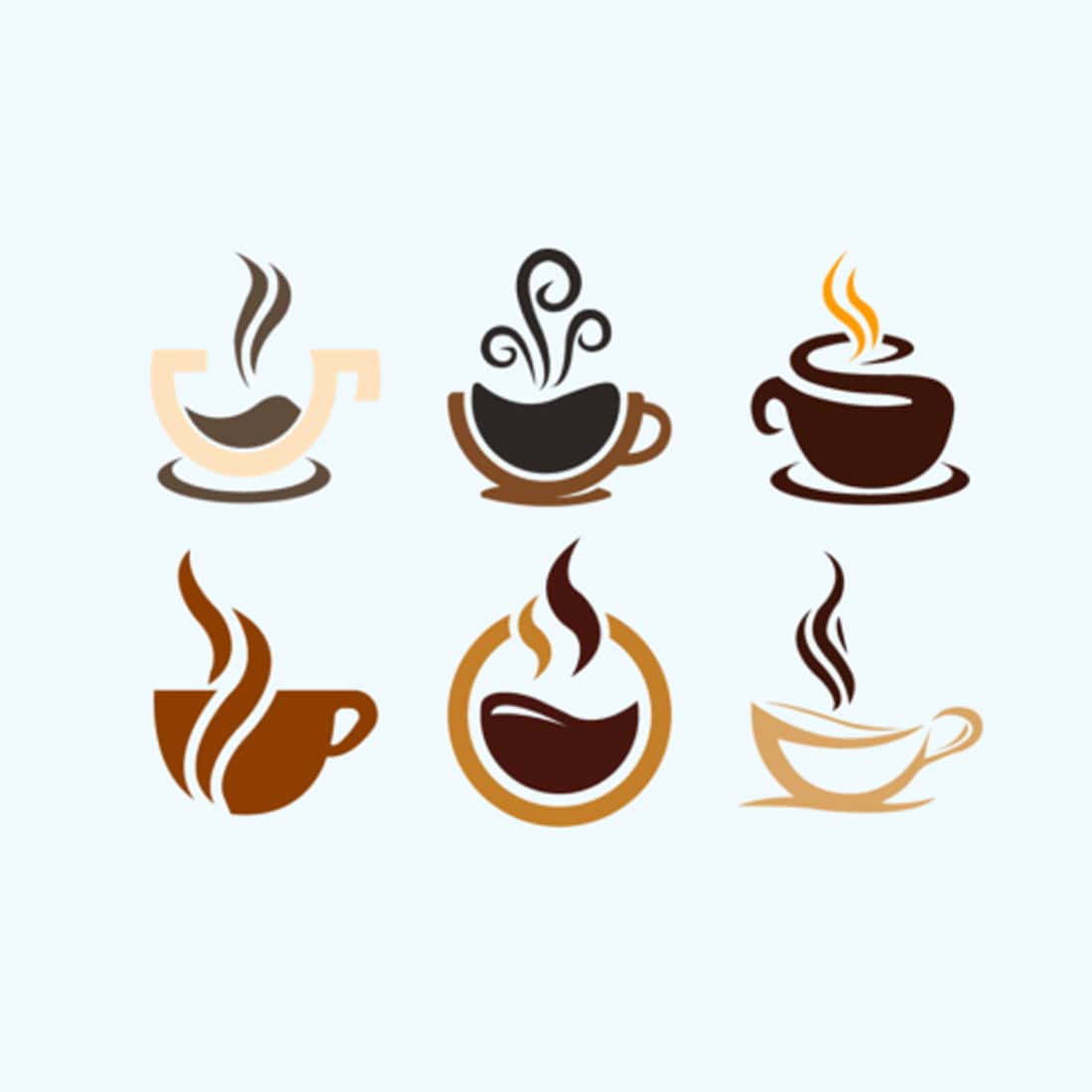 Cafe-Graphics bundle for your cafe logo cover image.