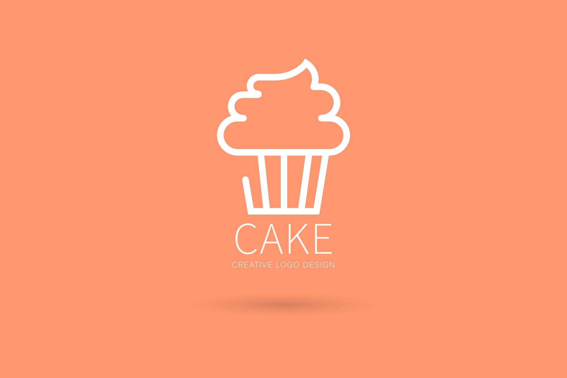 Cake logo preview image.