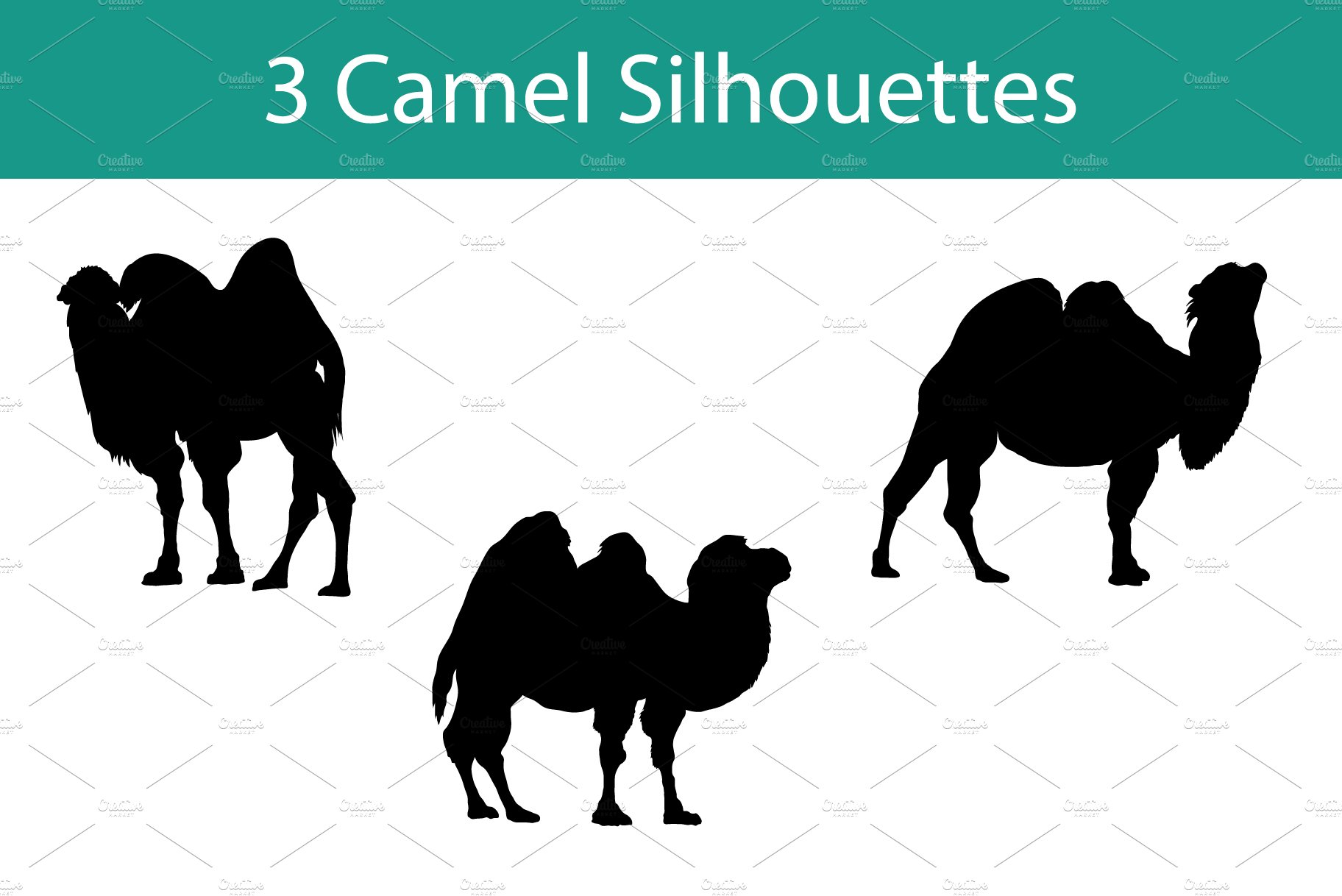 Camel Silhouette Set cover image.