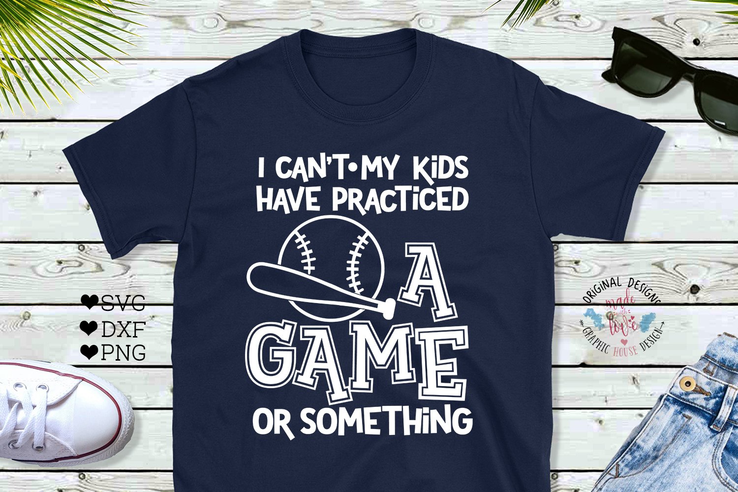 Baseball Mom Funny Cut File cover image.