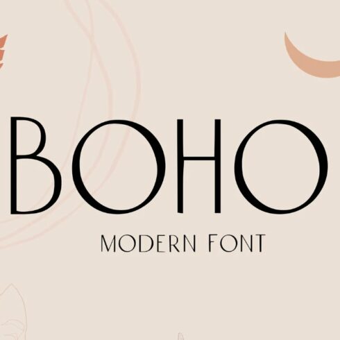 Boho Modern Font | Boho Logo Font cover image.