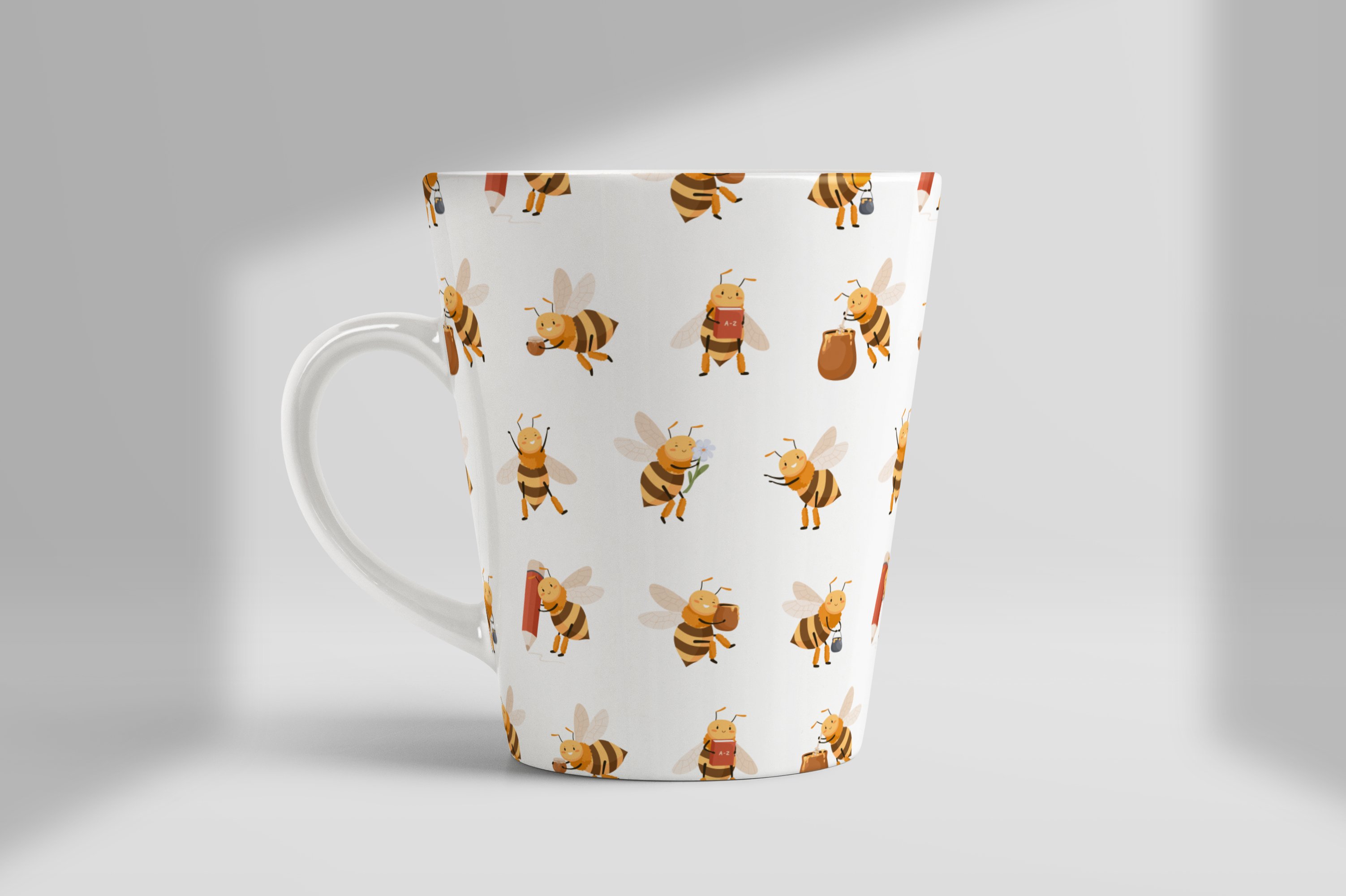 cartoon bee character pattern v1 4 625
