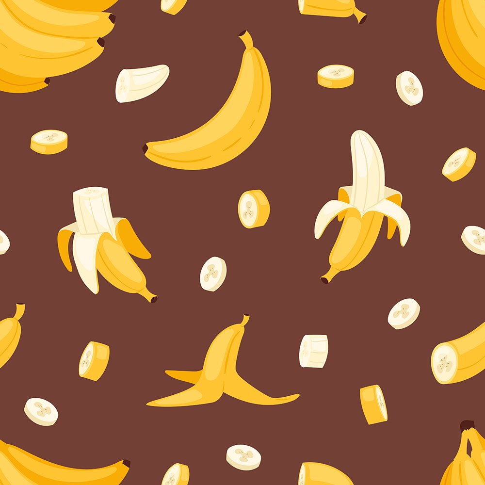 Banana set vector bananas products cover image.