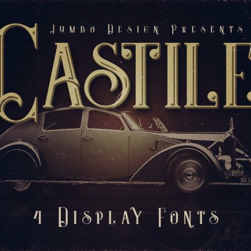 Castile - Display Font cover image.