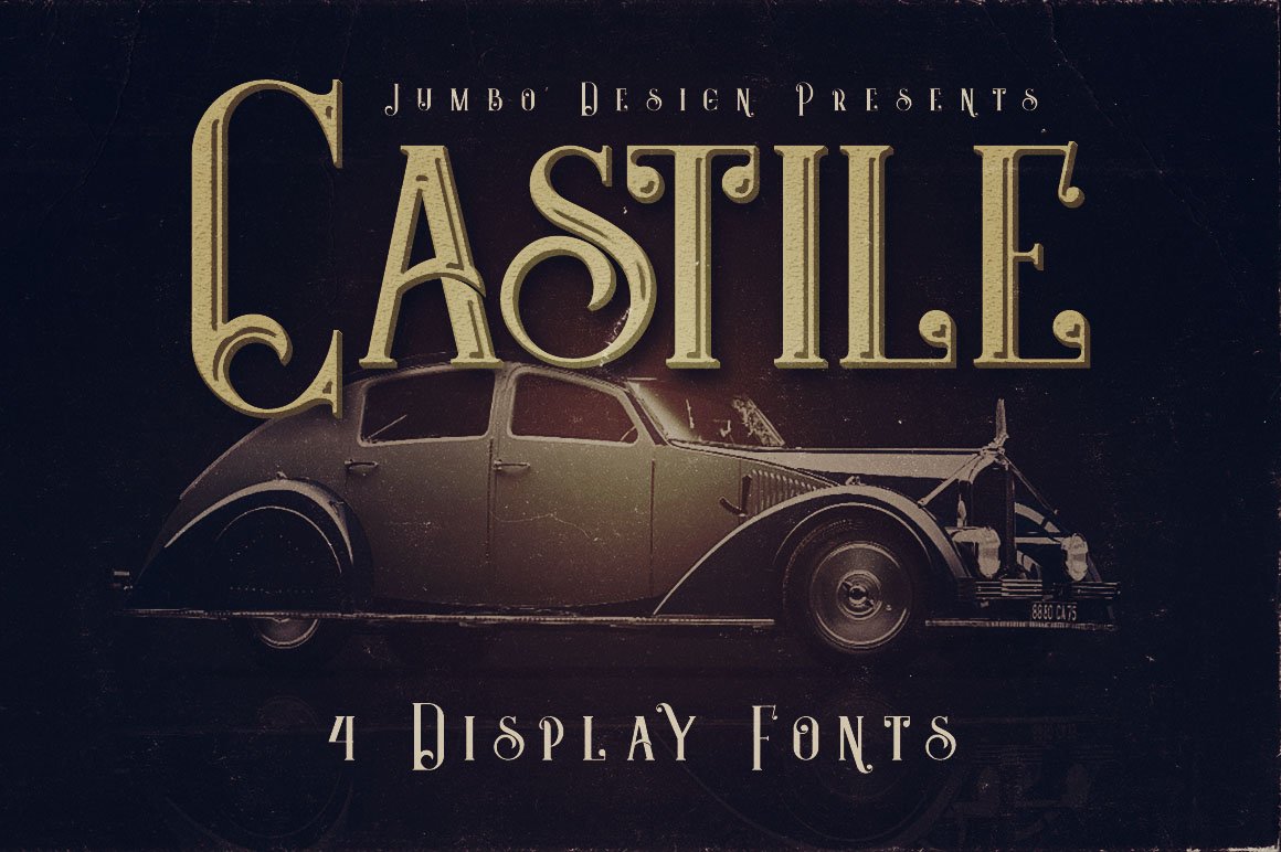 Castile - Display Font cover image.