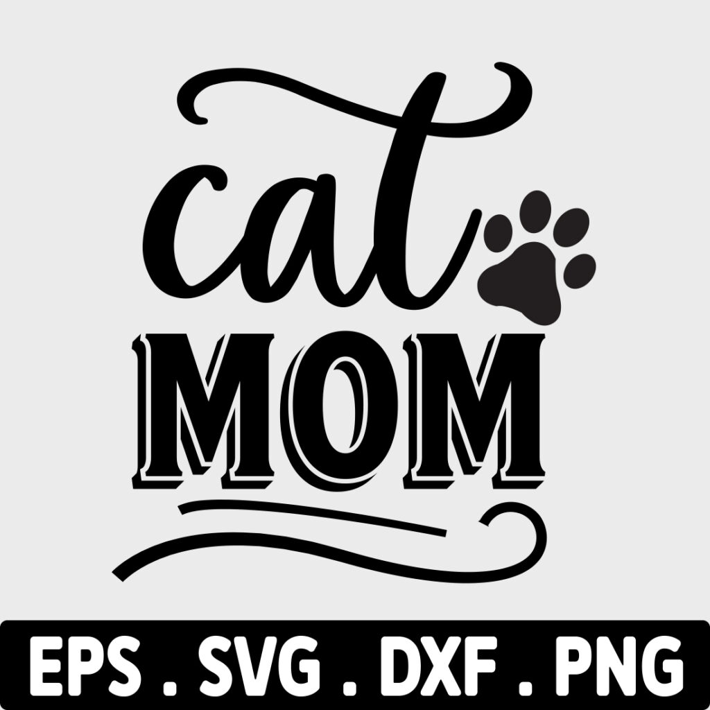 Cat mom - MasterBundles