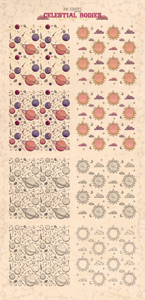 Celestial Bodies – MasterBundles