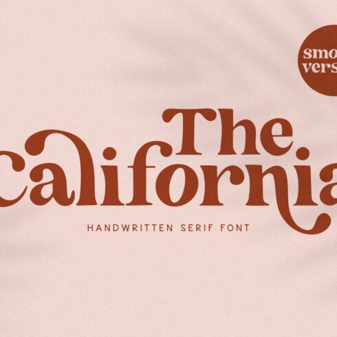 The California | Modern Serif Font cover image.