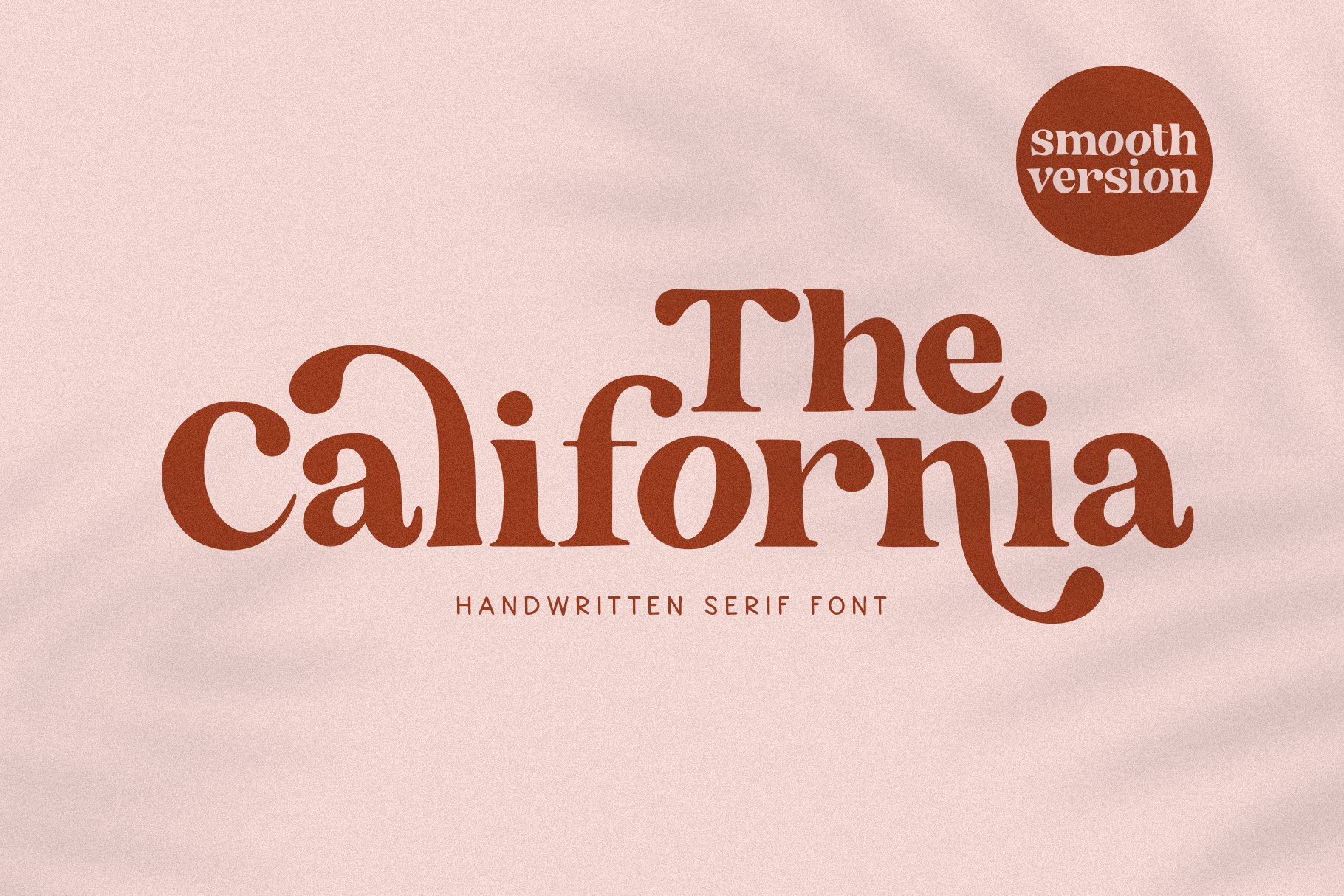 The California | Modern Serif Font cover image.
