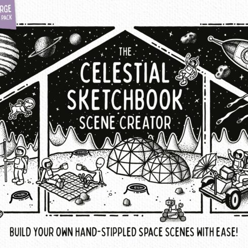 Celestial Sketchbook - Scene Creator cover image.
