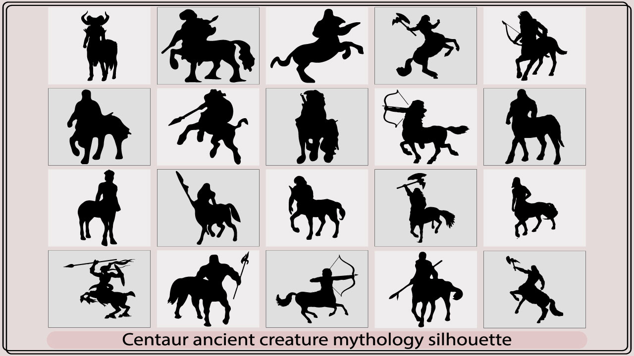 centaur ancient creature mythology silhouettemb add media 263