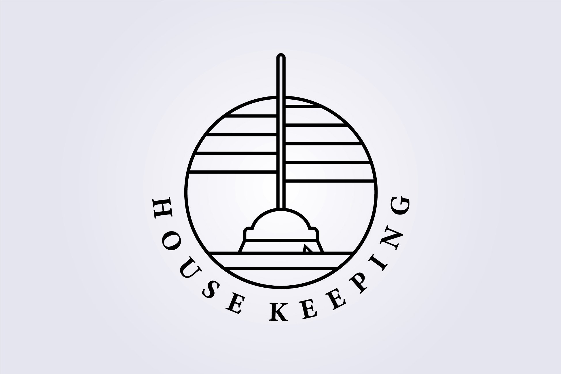 broom, housekeeping, cleaning logo cover image.