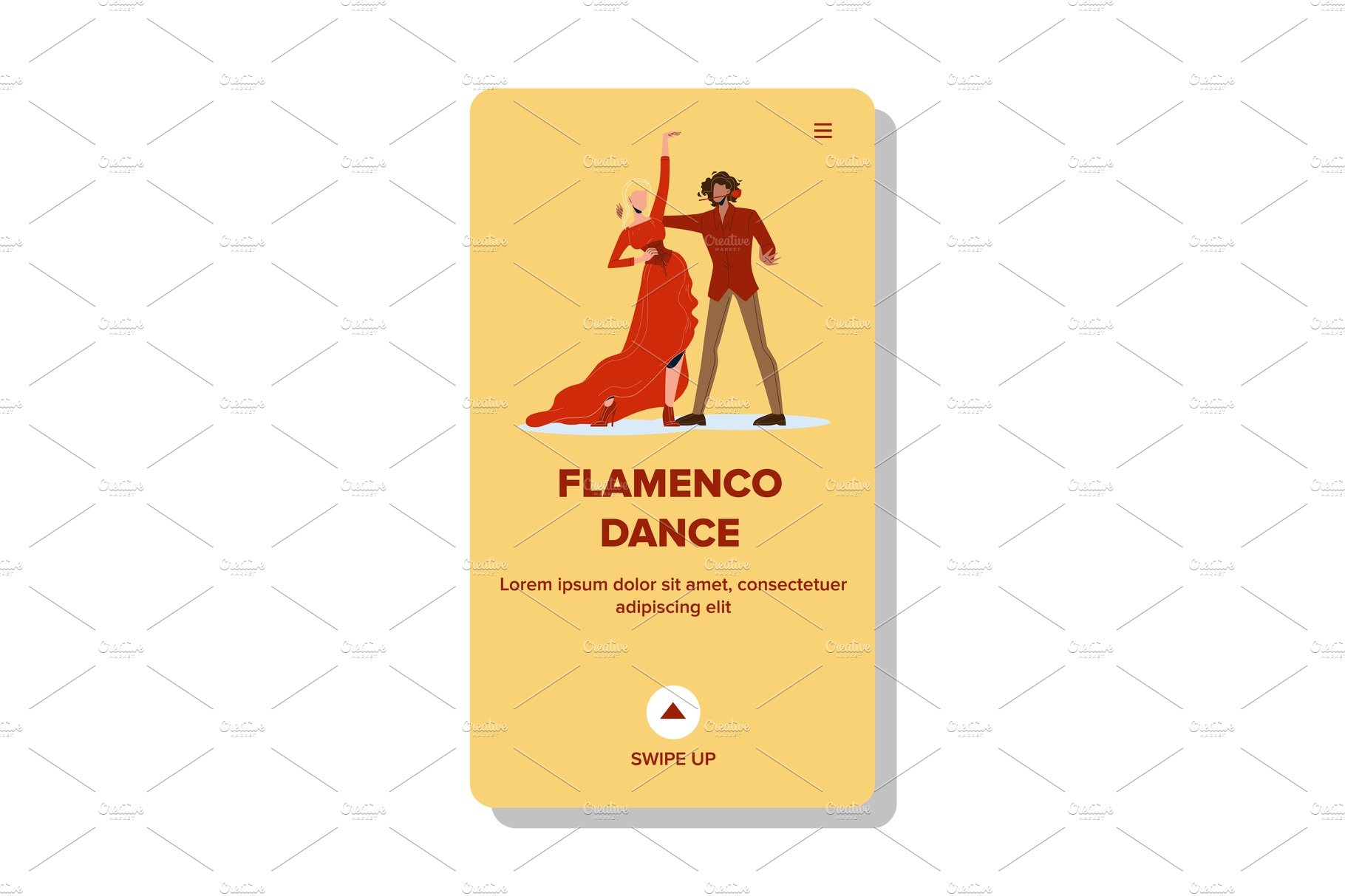 Flamenco Dance Dancing Couple Boy cover image.