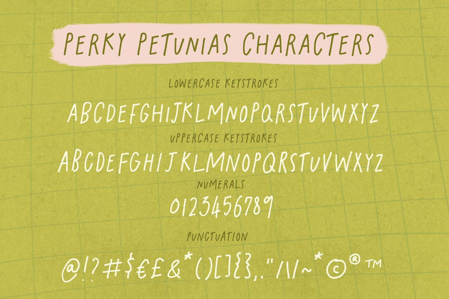 Perky Petunias Handwritten Font – MasterBundles
