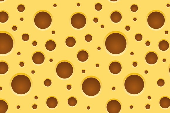 Seamless Cheese Pattern cover image.