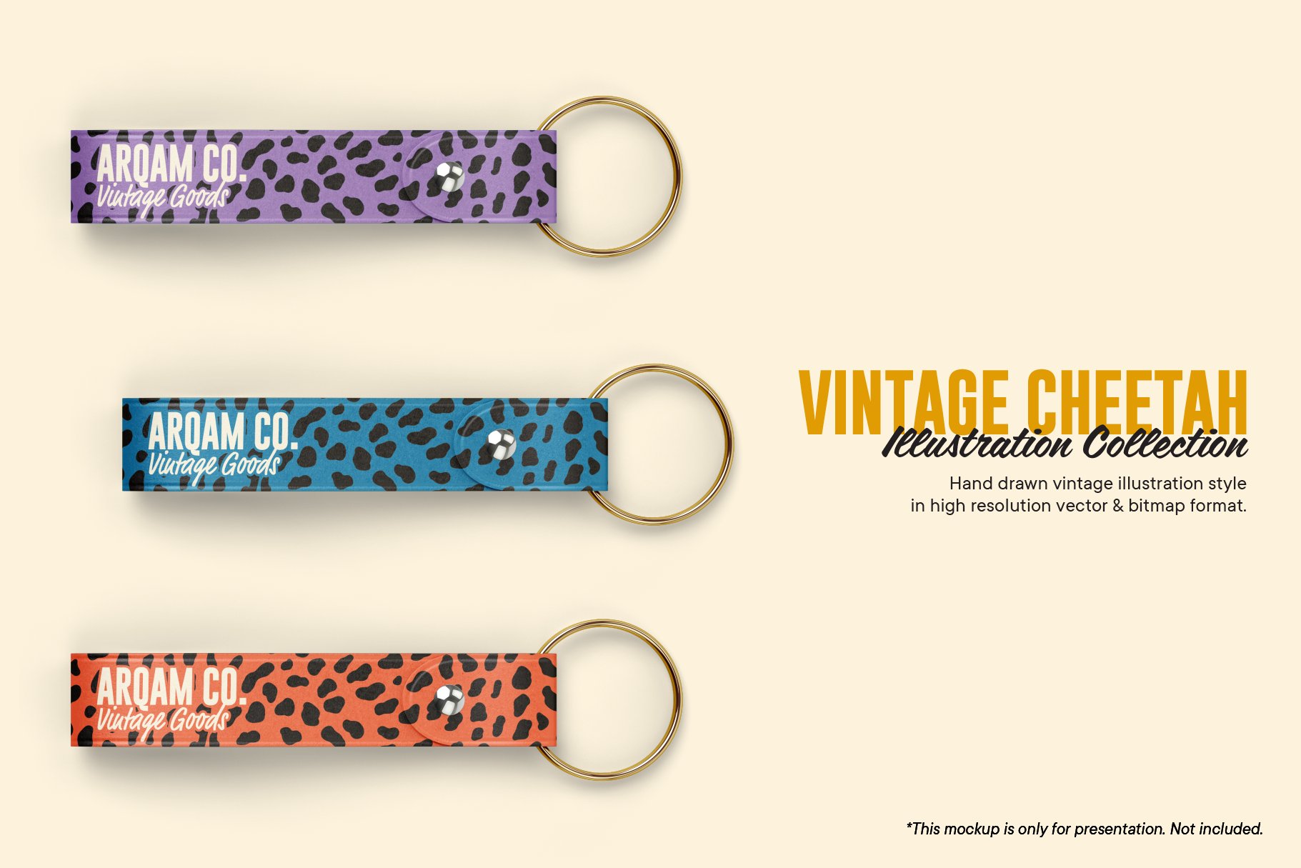 cheetah vintage presentation 3. mockup 2 853