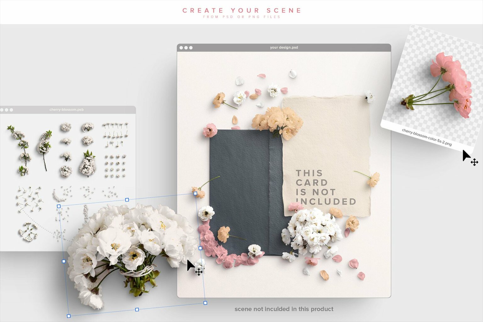 Scene Break Custom Cherry Blossom Custom Scene – MasterBundles