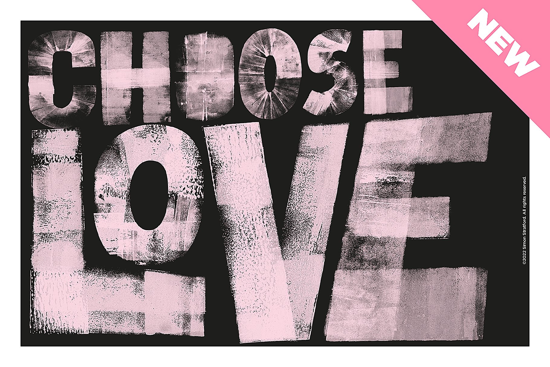 Display font Choose Love sans serif cover image.